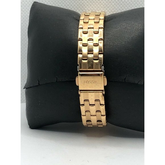 Fossil BQ3366 Women's Gold Stainless Steel Analog - Picture 4 of 9